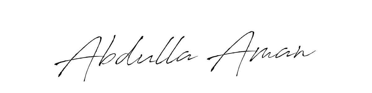 Antro_Vectra is a professional signature style that is perfect for those who want to add a touch of class to their signature. It is also a great choice for those who want to make their signature more unique. Get Abdulla Aman name to fancy signature for free. Abdulla Aman signature style 6 images and pictures png