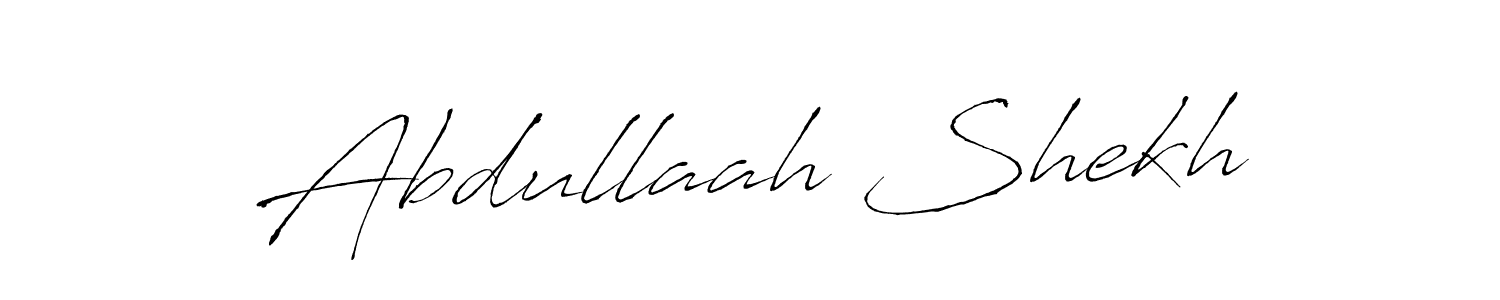 Make a short Abdullaah Shekh signature style. Manage your documents anywhere anytime using Antro_Vectra. Create and add eSignatures, submit forms, share and send files easily. Abdullaah Shekh signature style 6 images and pictures png
