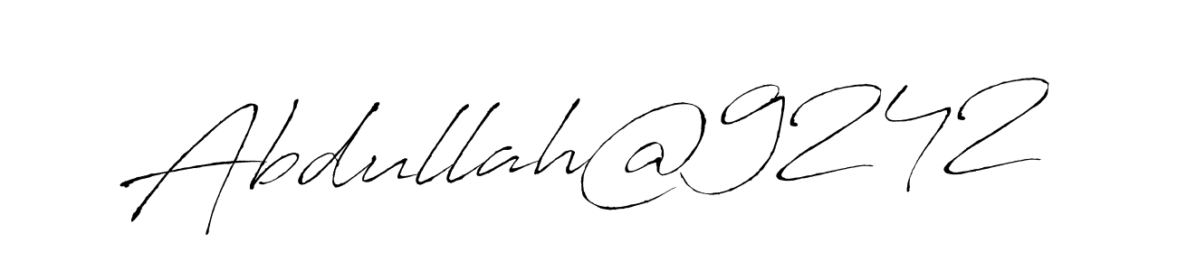 You should practise on your own different ways (Antro_Vectra) to write your name (Abdullah@9242) in signature. don't let someone else do it for you. Abdullah@9242 signature style 6 images and pictures png