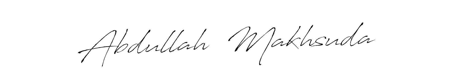 Similarly Antro_Vectra is the best handwritten signature design. Signature creator online .You can use it as an online autograph creator for name Abdullah  Makhsuda. Abdullah  Makhsuda signature style 6 images and pictures png