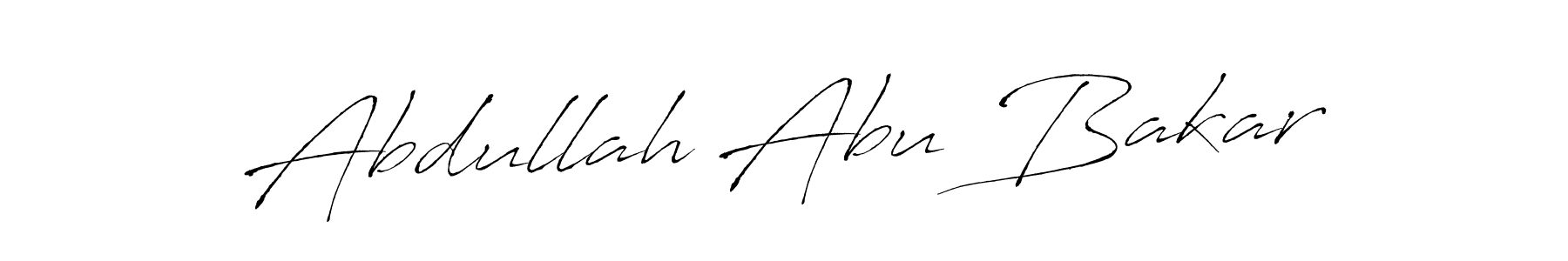 Also You can easily find your signature by using the search form. We will create Abdullah Abu Bakar name handwritten signature images for you free of cost using Antro_Vectra sign style. Abdullah Abu Bakar signature style 6 images and pictures png