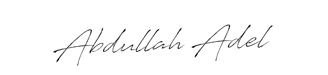 This is the best signature style for the Abdullah Adel name. Also you like these signature font (Antro_Vectra). Mix name signature. Abdullah Adel signature style 6 images and pictures png