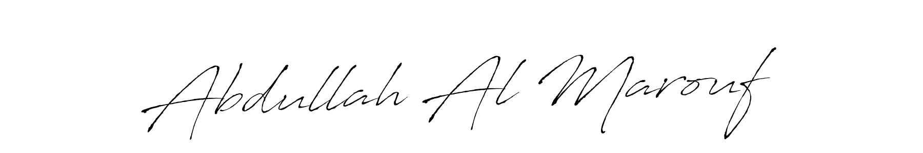 Design your own signature with our free online signature maker. With this signature software, you can create a handwritten (Antro_Vectra) signature for name Abdullah Al Marouf. Abdullah Al Marouf signature style 6 images and pictures png