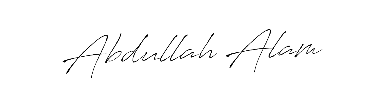 Also You can easily find your signature by using the search form. We will create Abdullah Alam name handwritten signature images for you free of cost using Antro_Vectra sign style. Abdullah Alam signature style 6 images and pictures png