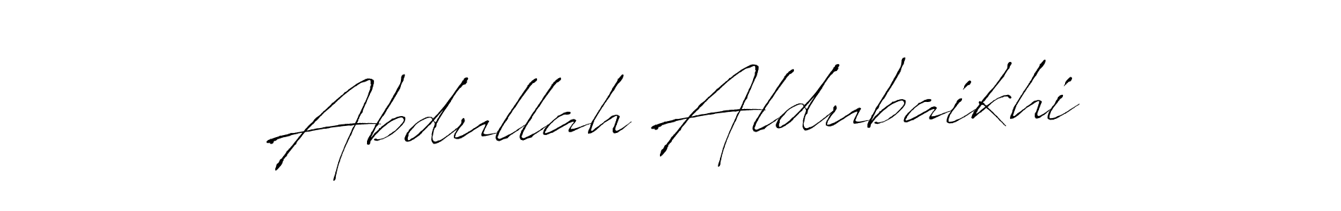 How to make Abdullah Aldubaikhi signature? Antro_Vectra is a professional autograph style. Create handwritten signature for Abdullah Aldubaikhi name. Abdullah Aldubaikhi signature style 6 images and pictures png