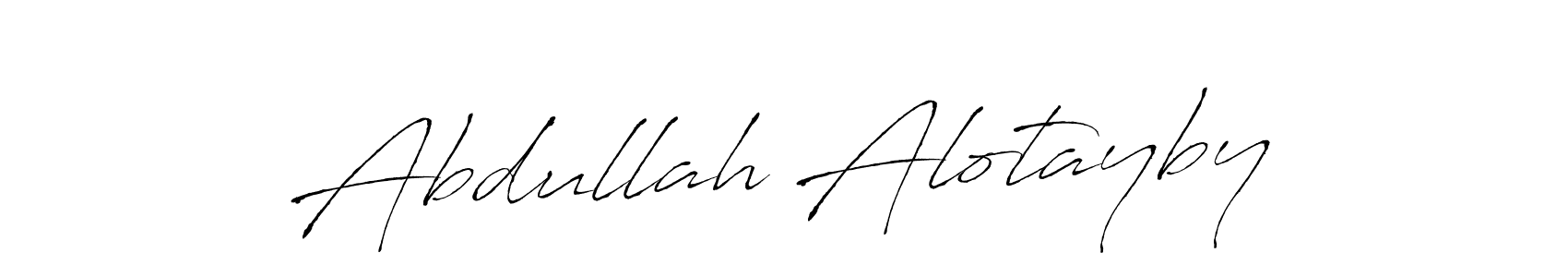 It looks lik you need a new signature style for name Abdullah Alotayby. Design unique handwritten (Antro_Vectra) signature with our free signature maker in just a few clicks. Abdullah Alotayby signature style 6 images and pictures png