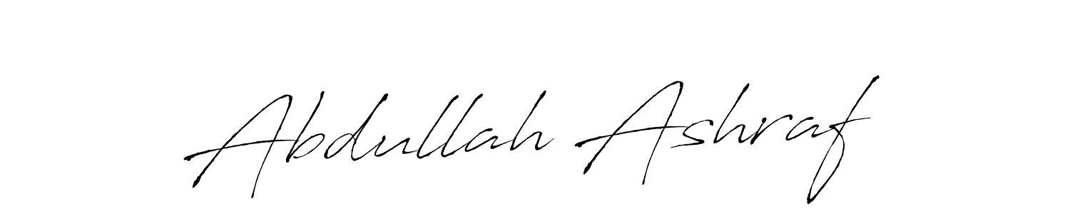 You can use this online signature creator to create a handwritten signature for the name Abdullah Ashraf. This is the best online autograph maker. Abdullah Ashraf signature style 6 images and pictures png