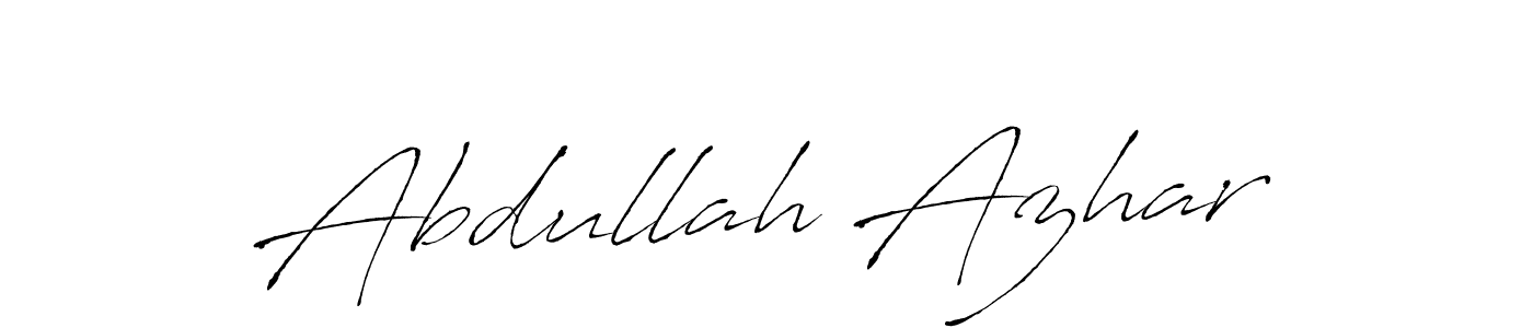 Make a beautiful signature design for name Abdullah Azhar. Use this online signature maker to create a handwritten signature for free. Abdullah Azhar signature style 6 images and pictures png
