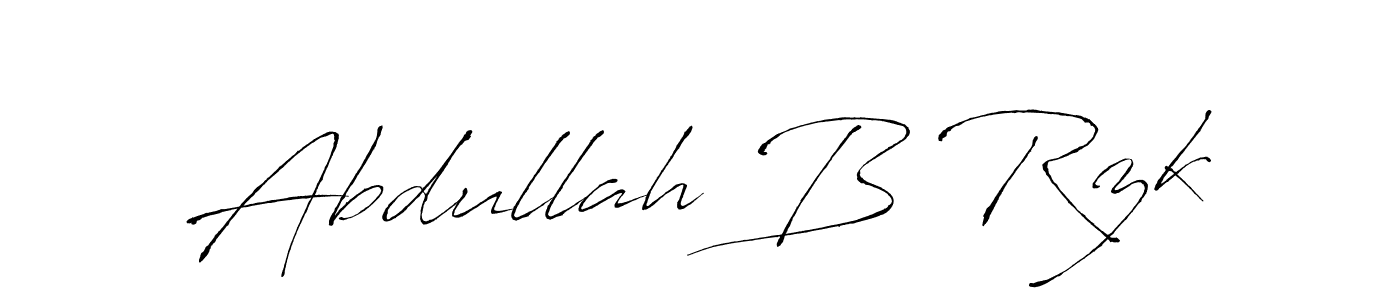 Make a beautiful signature design for name Abdullah B Rzk. Use this online signature maker to create a handwritten signature for free. Abdullah B Rzk signature style 6 images and pictures png