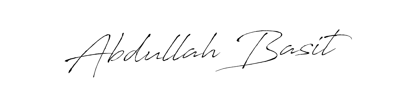 Also we have Abdullah Basit name is the best signature style. Create professional handwritten signature collection using Antro_Vectra autograph style. Abdullah Basit signature style 6 images and pictures png