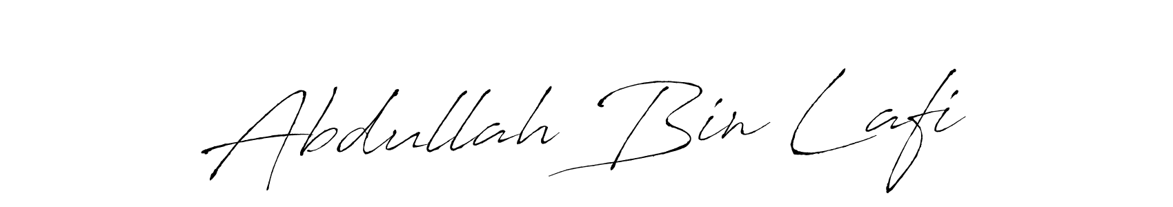 Abdullah Bin Lafi stylish signature style. Best Handwritten Sign (Antro_Vectra) for my name. Handwritten Signature Collection Ideas for my name Abdullah Bin Lafi. Abdullah Bin Lafi signature style 6 images and pictures png