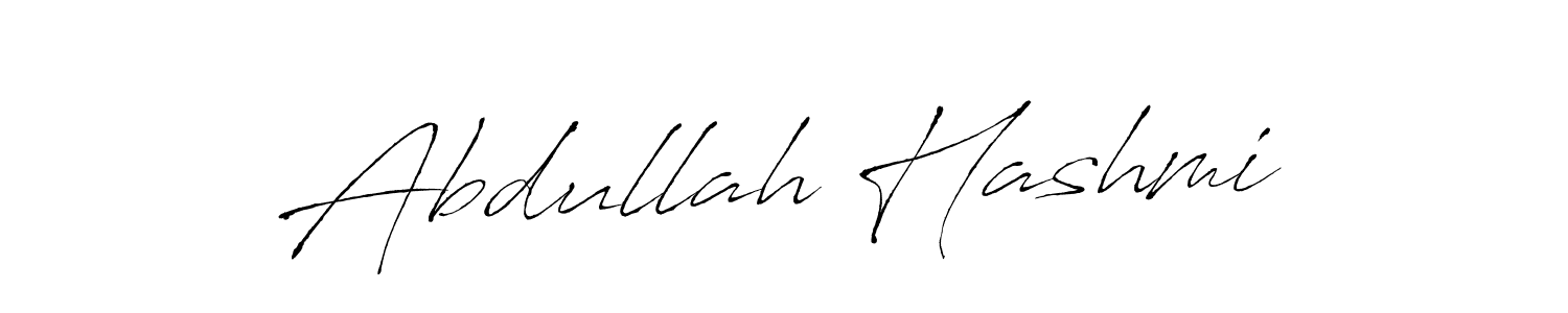 Antro_Vectra is a professional signature style that is perfect for those who want to add a touch of class to their signature. It is also a great choice for those who want to make their signature more unique. Get Abdullah Hashmi name to fancy signature for free. Abdullah Hashmi signature style 6 images and pictures png