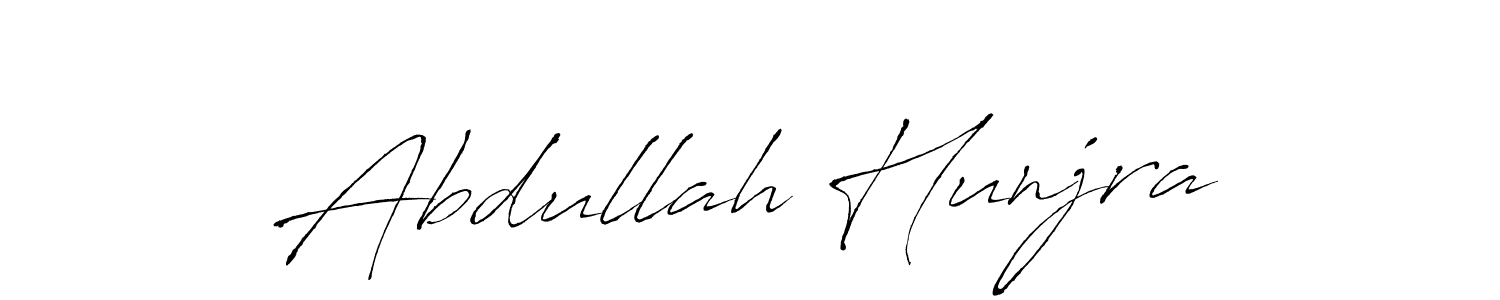 Also we have Abdullah Hunjra name is the best signature style. Create professional handwritten signature collection using Antro_Vectra autograph style. Abdullah Hunjra signature style 6 images and pictures png