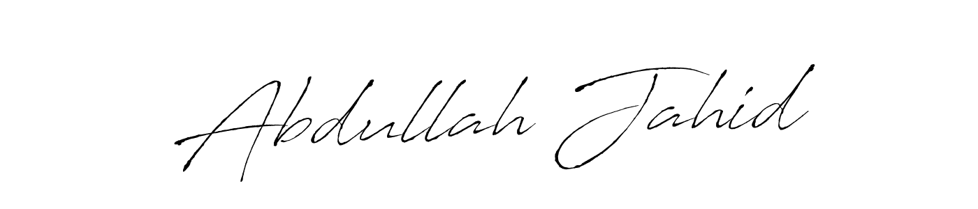 The best way (Antro_Vectra) to make a short signature is to pick only two or three words in your name. The name Abdullah Jahid include a total of six letters. For converting this name. Abdullah Jahid signature style 6 images and pictures png