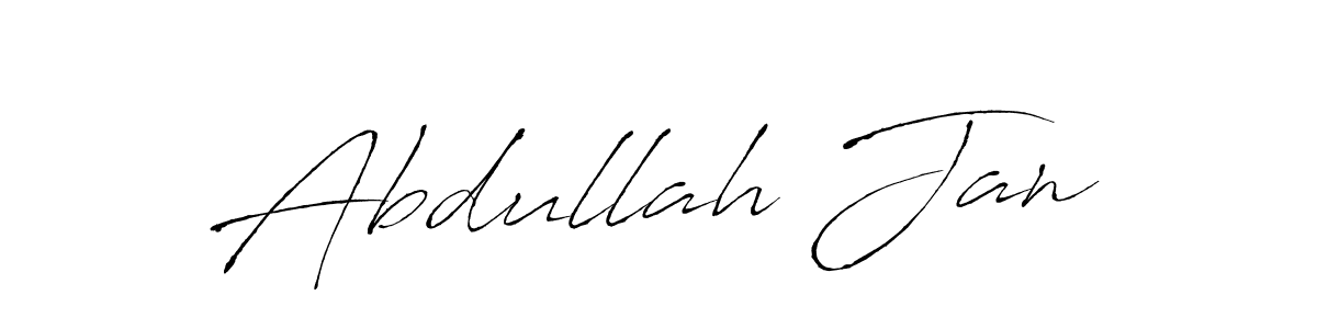 Make a beautiful signature design for name Abdullah Jan. Use this online signature maker to create a handwritten signature for free. Abdullah Jan signature style 6 images and pictures png