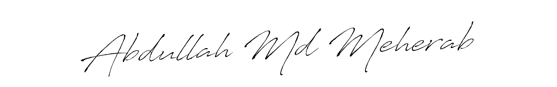 Make a beautiful signature design for name Abdullah Md Meherab. Use this online signature maker to create a handwritten signature for free. Abdullah Md Meherab signature style 6 images and pictures png
