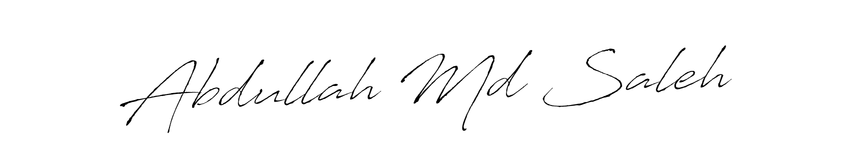 It looks lik you need a new signature style for name Abdullah Md Saleh. Design unique handwritten (Antro_Vectra) signature with our free signature maker in just a few clicks. Abdullah Md Saleh signature style 6 images and pictures png