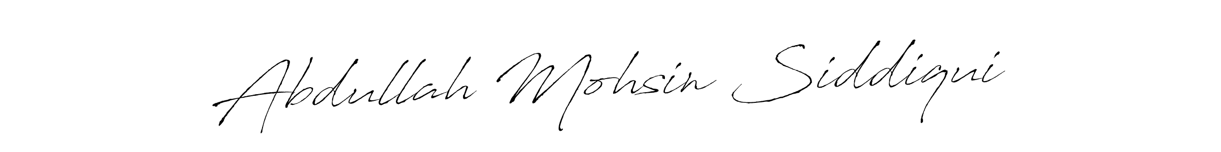 How to make Abdullah Mohsin Siddiqui signature? Antro_Vectra is a professional autograph style. Create handwritten signature for Abdullah Mohsin Siddiqui name. Abdullah Mohsin Siddiqui signature style 6 images and pictures png