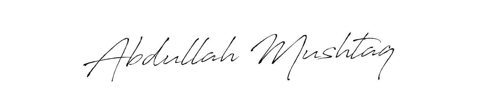 How to make Abdullah Mushtaq signature? Antro_Vectra is a professional autograph style. Create handwritten signature for Abdullah Mushtaq name. Abdullah Mushtaq signature style 6 images and pictures png