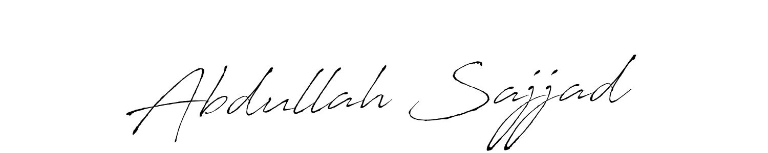 The best way (Antro_Vectra) to make a short signature is to pick only two or three words in your name. The name Abdullah Sajjad include a total of six letters. For converting this name. Abdullah Sajjad signature style 6 images and pictures png