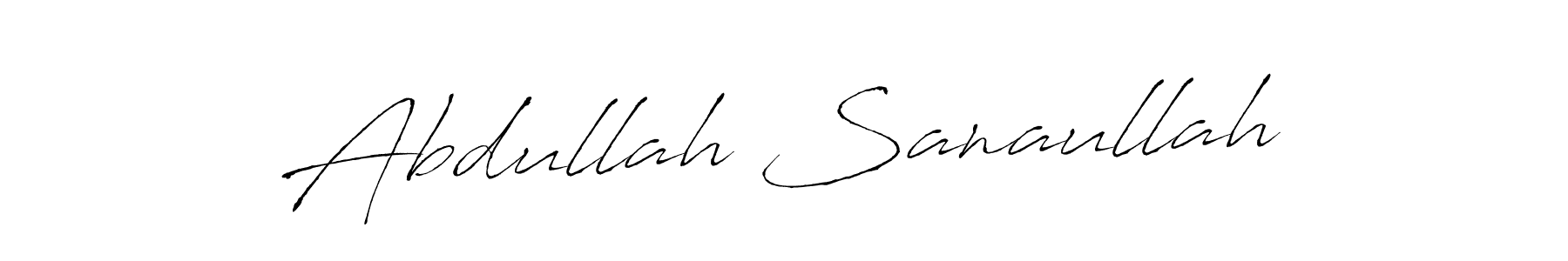 This is the best signature style for the Abdullah Sanaullah name. Also you like these signature font (Antro_Vectra). Mix name signature. Abdullah Sanaullah signature style 6 images and pictures png