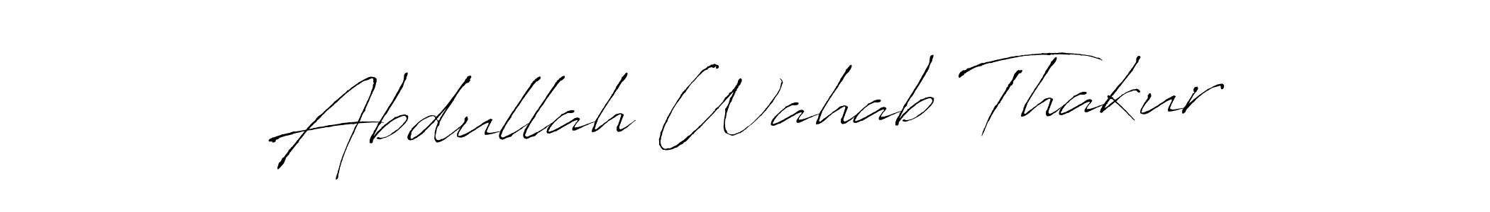 You can use this online signature creator to create a handwritten signature for the name Abdullah Wahab Thakur. This is the best online autograph maker. Abdullah Wahab Thakur signature style 6 images and pictures png
