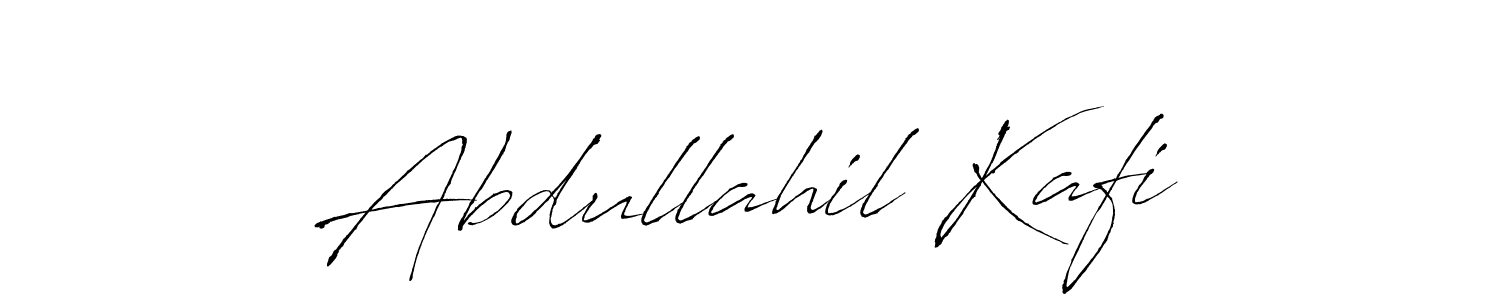 if you are searching for the best signature style for your name Abdullahil Kafi. so please give up your signature search. here we have designed multiple signature styles  using Antro_Vectra. Abdullahil Kafi signature style 6 images and pictures png
