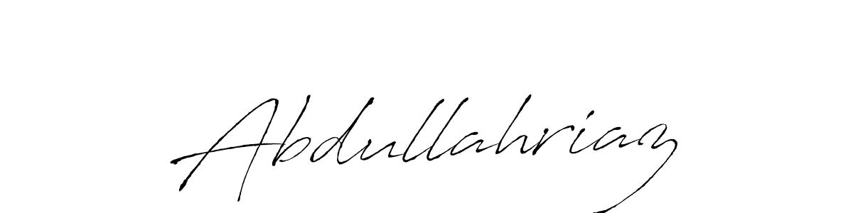 Antro_Vectra is a professional signature style that is perfect for those who want to add a touch of class to their signature. It is also a great choice for those who want to make their signature more unique. Get Abdullahriaz name to fancy signature for free. Abdullahriaz signature style 6 images and pictures png