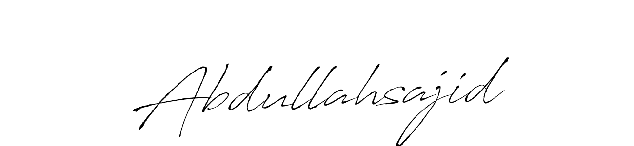 Also You can easily find your signature by using the search form. We will create Abdullahsajid name handwritten signature images for you free of cost using Antro_Vectra sign style. Abdullahsajid signature style 6 images and pictures png