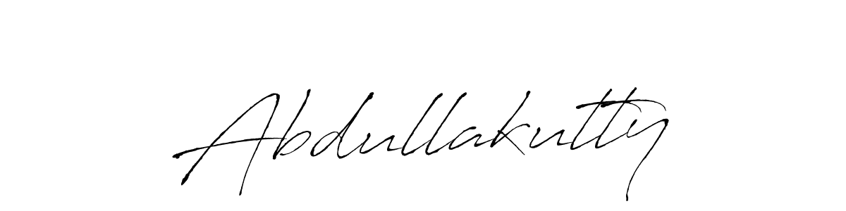 Create a beautiful signature design for name Abdullakutty. With this signature (Antro_Vectra) fonts, you can make a handwritten signature for free. Abdullakutty signature style 6 images and pictures png
