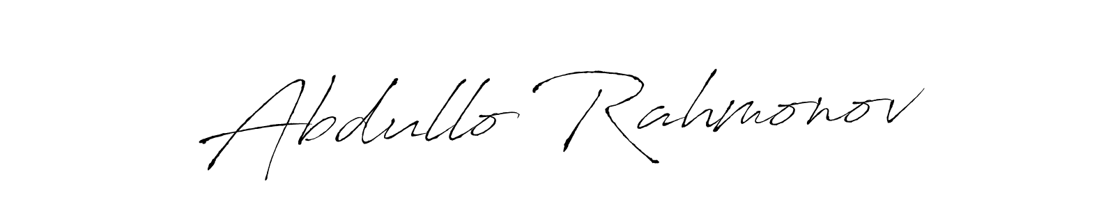 Create a beautiful signature design for name Abdullo Rahmonov. With this signature (Antro_Vectra) fonts, you can make a handwritten signature for free. Abdullo Rahmonov signature style 6 images and pictures png