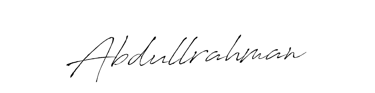 Make a beautiful signature design for name Abdullrahman. Use this online signature maker to create a handwritten signature for free. Abdullrahman signature style 6 images and pictures png