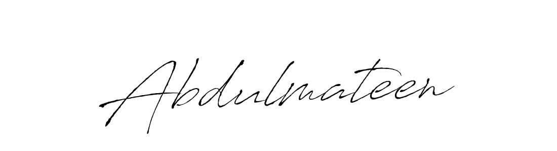 Design your own signature with our free online signature maker. With this signature software, you can create a handwritten (Antro_Vectra) signature for name Abdulmateen. Abdulmateen signature style 6 images and pictures png