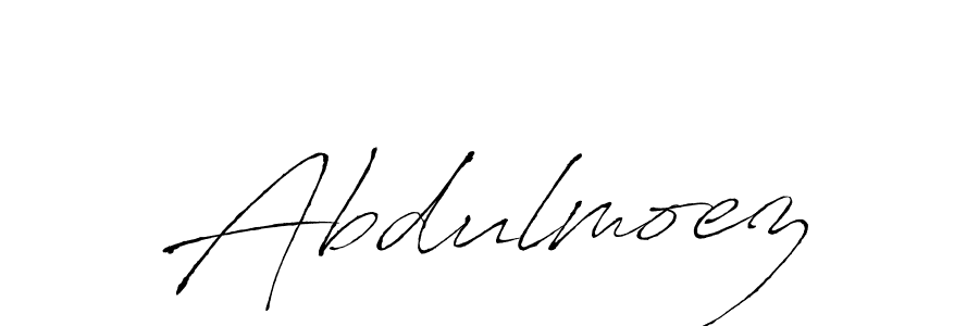 Make a beautiful signature design for name Abdulmoez. With this signature (Antro_Vectra) style, you can create a handwritten signature for free. Abdulmoez signature style 6 images and pictures png