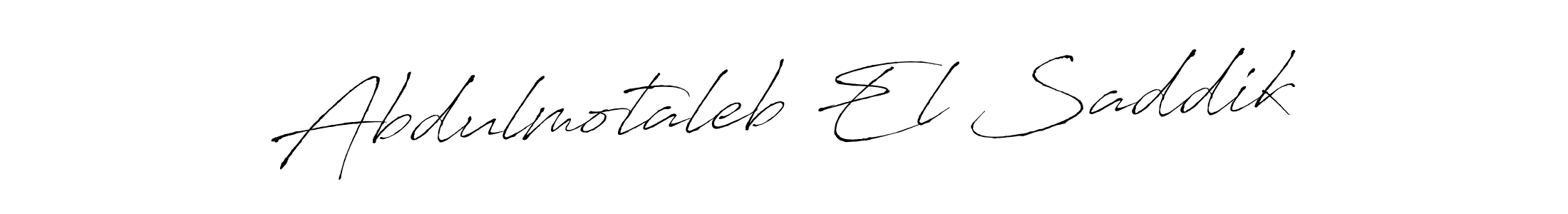 Abdulmotaleb El Saddik stylish signature style. Best Handwritten Sign (Antro_Vectra) for my name. Handwritten Signature Collection Ideas for my name Abdulmotaleb El Saddik. Abdulmotaleb El Saddik signature style 6 images and pictures png