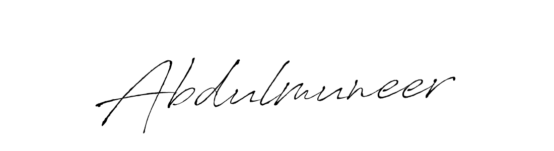 How to make Abdulmuneer signature? Antro_Vectra is a professional autograph style. Create handwritten signature for Abdulmuneer name. Abdulmuneer signature style 6 images and pictures png