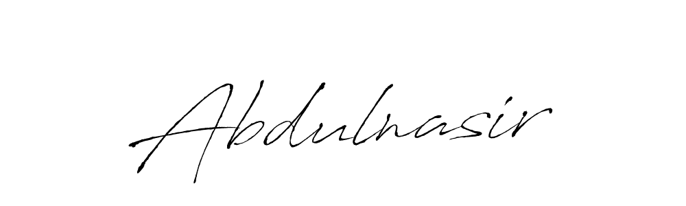 How to make Abdulnasir name signature. Use Antro_Vectra style for creating short signs online. This is the latest handwritten sign. Abdulnasir signature style 6 images and pictures png