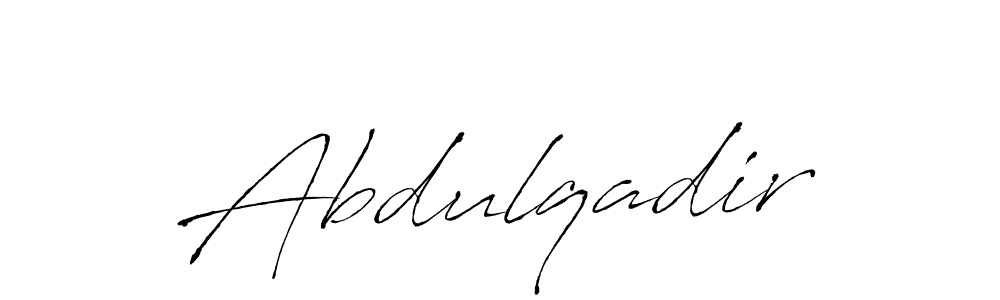 Abdulqadir stylish signature style. Best Handwritten Sign (Antro_Vectra) for my name. Handwritten Signature Collection Ideas for my name Abdulqadir. Abdulqadir signature style 6 images and pictures png