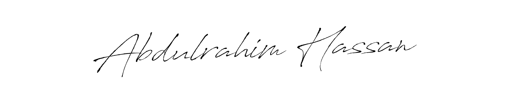 Also You can easily find your signature by using the search form. We will create Abdulrahim Hassan name handwritten signature images for you free of cost using Antro_Vectra sign style. Abdulrahim Hassan signature style 6 images and pictures png