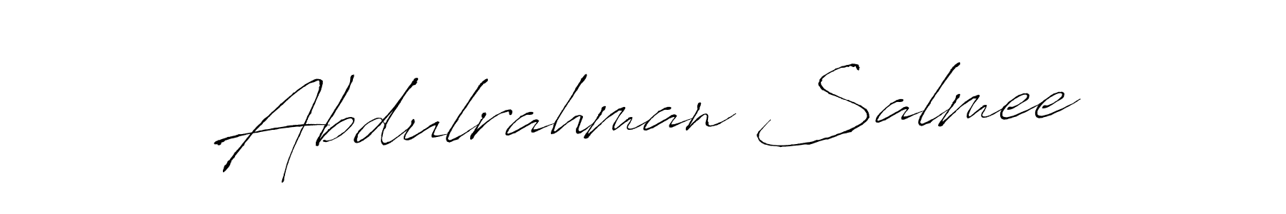 Make a beautiful signature design for name Abdulrahman Salmee. Use this online signature maker to create a handwritten signature for free. Abdulrahman Salmee signature style 6 images and pictures png