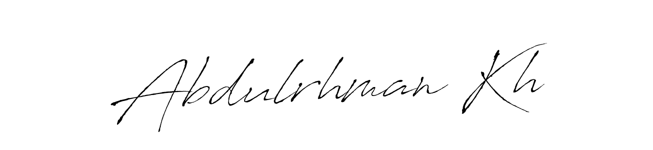 Once you've used our free online signature maker to create your best signature Antro_Vectra style, it's time to enjoy all of the benefits that Abdulrhman Kh name signing documents. Abdulrhman Kh signature style 6 images and pictures png
