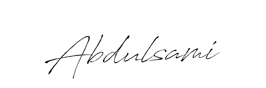 It looks lik you need a new signature style for name Abdulsami. Design unique handwritten (Antro_Vectra) signature with our free signature maker in just a few clicks. Abdulsami signature style 6 images and pictures png