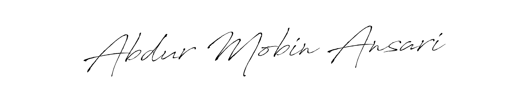 Here are the top 10 professional signature styles for the name Abdur Mobin Ansari. These are the best autograph styles you can use for your name. Abdur Mobin Ansari signature style 6 images and pictures png