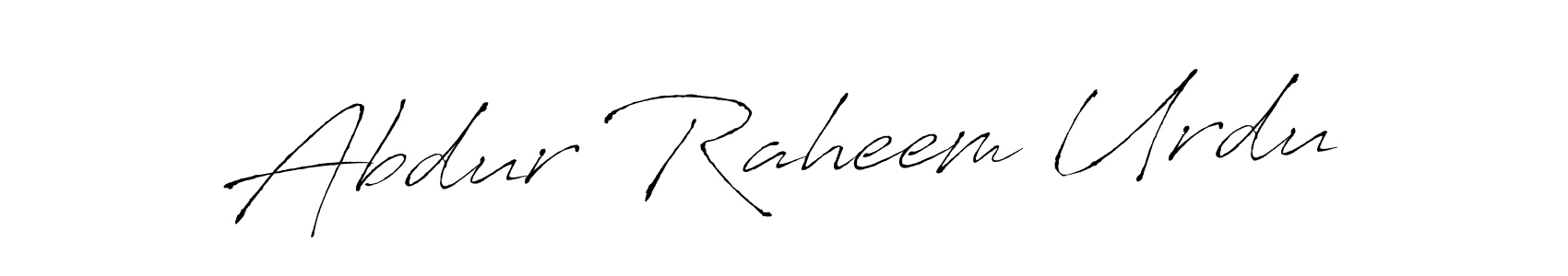 Abdur Raheem Urdu stylish signature style. Best Handwritten Sign (Antro_Vectra) for my name. Handwritten Signature Collection Ideas for my name Abdur Raheem Urdu. Abdur Raheem Urdu signature style 6 images and pictures png