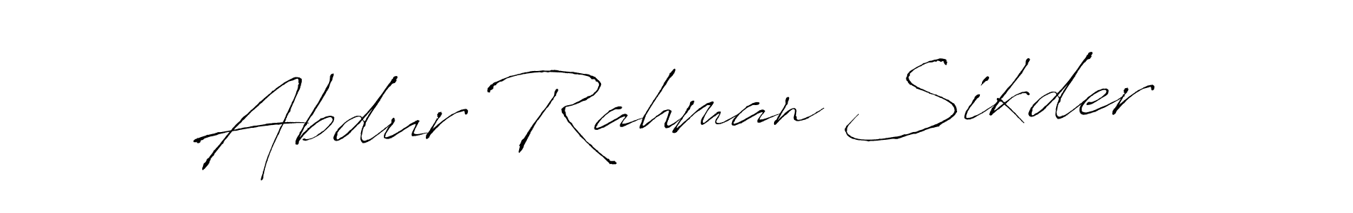 You can use this online signature creator to create a handwritten signature for the name Abdur Rahman Sikder. This is the best online autograph maker. Abdur Rahman Sikder signature style 6 images and pictures png