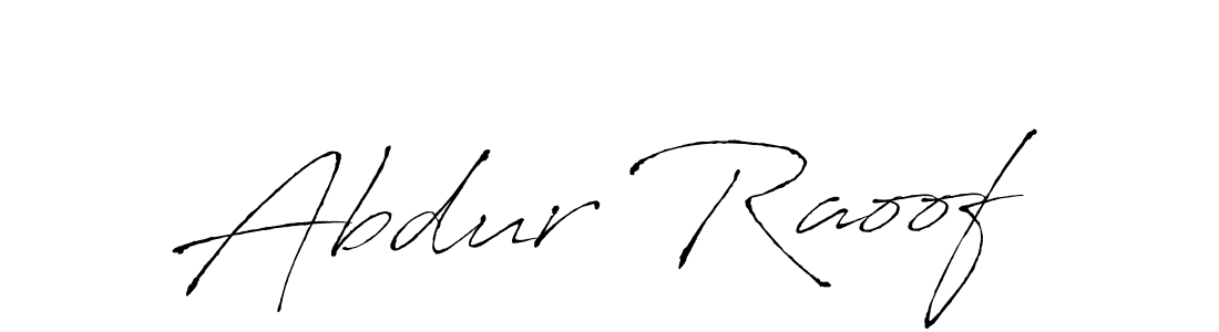 Make a short Abdur Raoof signature style. Manage your documents anywhere anytime using Antro_Vectra. Create and add eSignatures, submit forms, share and send files easily. Abdur Raoof signature style 6 images and pictures png