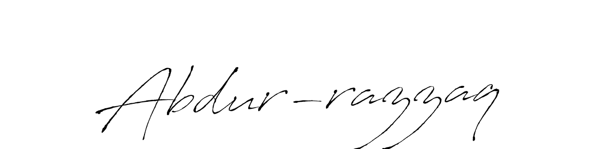 Design your own signature with our free online signature maker. With this signature software, you can create a handwritten (Antro_Vectra) signature for name Abdur-razzaq. Abdur-razzaq signature style 6 images and pictures png