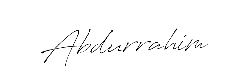 Abdurrahim stylish signature style. Best Handwritten Sign (Antro_Vectra) for my name. Handwritten Signature Collection Ideas for my name Abdurrahim. Abdurrahim signature style 6 images and pictures png