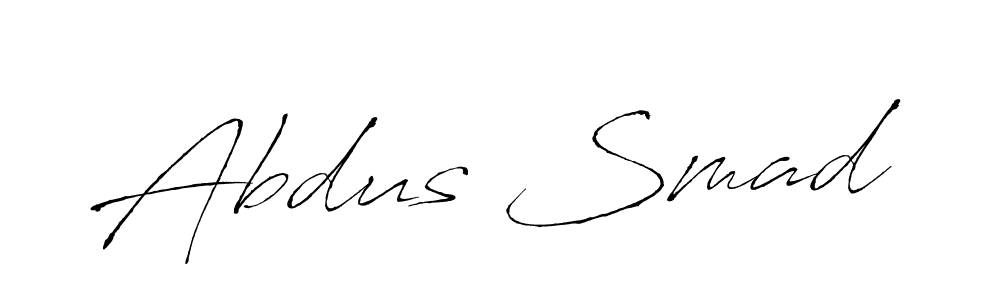 You should practise on your own different ways (Antro_Vectra) to write your name (Abdus Smad) in signature. don't let someone else do it for you. Abdus Smad signature style 6 images and pictures png