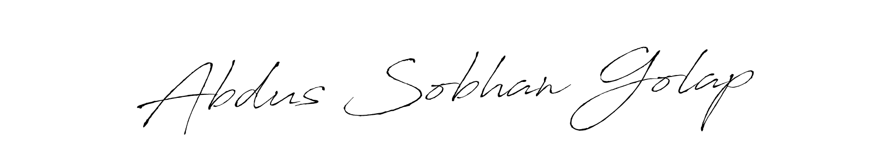 The best way (Antro_Vectra) to make a short signature is to pick only two or three words in your name. The name Abdus Sobhan Golap include a total of six letters. For converting this name. Abdus Sobhan Golap signature style 6 images and pictures png